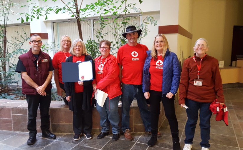 Yuba County Recognizes volunteers as Part of Red Cross&nbsp;Month